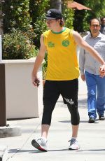 CHLOE MORETZ and Brooklyn Beckham Out in Beverly Hills 06/30/2016