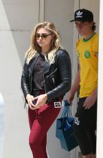 CHLOE MORETZ and Brooklyn Beckham Out in Beverly Hills 06/30/2016