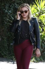 CHLOE MORETZ and Brooklyn Beckham Out in Beverly Hills 06/30/2016