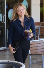 CHLOE MORETZ at Coffee Bean in Studio City 07/20/2016