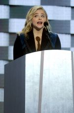 CHLOE MORETZ at Democratic National Convention at Wells Fargo Center in Philadelphia 07/28/2016