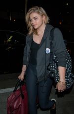 CHLOE MORETZ at Los Angeles International Airport 07/24/2016