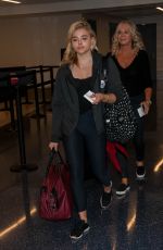 CHLOE MORETZ at Los Angeles International Airport 07/24/2016