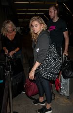 CHLOE MORETZ at Los Angeles International Airport 07/24/2016