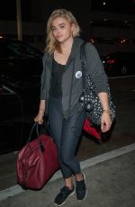 CHLOE MORETZ at Los Angeles International Airport 07/24/2016