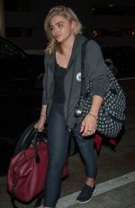 CHLOE MORETZ at Los Angeles International Airport 07/24/2016