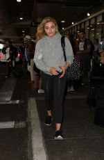 CHLOE MORETZ at Los Angeles Interntional Airport 07/29/2016