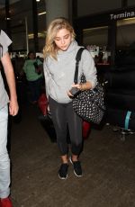 CHLOE MORETZ at Los Angeles Interntional Airport 07/29/2016