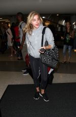 CHLOE MORETZ at Los Angeles Interntional Airport 07/29/2016