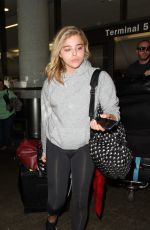 CHLOE MORETZ at Los Angeles Interntional Airport 07/29/2016