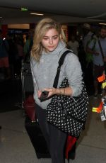 CHLOE MORETZ at Los Angeles Interntional Airport 07/29/2016