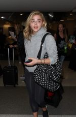 CHLOE MORETZ at Los Angeles Interntional Airport 07/29/2016