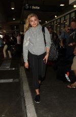 CHLOE MORETZ at Los Angeles Interntional Airport 07/29/2016