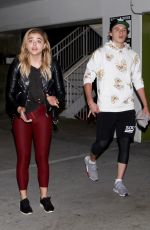 CHLOE MORETZ Leaves Arclight Cinema in Hollywood 06/30/2016