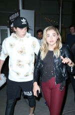 CHLOE MORETZ Leaves Arclight Cinema in Hollywood 06/30/2016