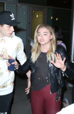 CHLOE MORETZ Leaves Arclight Cinema in Hollywood 06/30/2016