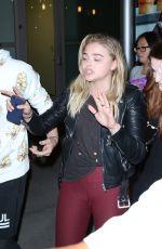 CHLOE MORETZ Leaves Arclight Cinema in Hollywood 06/30/2016