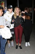 CHLOE MORETZ Leaves Arclight Cinema in Hollywood 06/30/2016