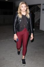CHLOE MORETZ Leaves Arclight Cinema in Hollywood 06/30/2016