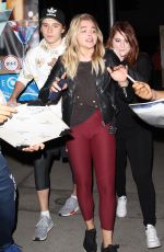 CHLOE MORETZ Leaves Arclight Cinema in Hollywood 06/30/2016