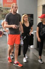 CHLOE MORETZ Leaves Soulcycle in Beverly Hills 07/29/2016