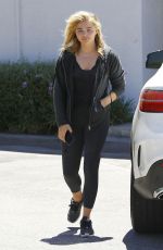 CHLOE MORETZ Out and About in Beverly Hills 07/21/2016