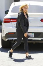 CHLOE MORETZ Out and About in Beverly Hills 07/21/2016