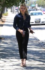 CHLOE MORETZ Out and About in Sherman Oaks 07/20/2016