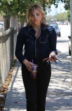 CHLOE MORETZ Out and About in Sherman Oaks 07/20/2016