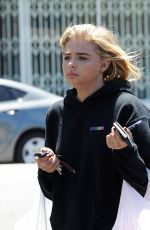 CHLOE MORETZ Out Shopping in Studio City 07/17/2016