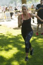 CHLOE PAIGE at Urban Attack Assault Course on in London 07/18/2016
