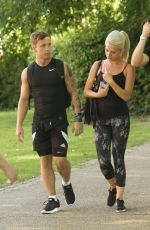 CHLOE PAIGE at Urban Attack Assault Course on in London 07/18/2016