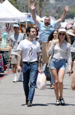 CHLOE SEVIGNY at Rose Bowl Flea Market in Pasadena 07/10/2016