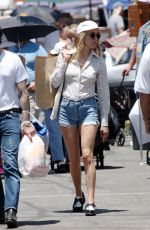 CHLOE SEVIGNY at Rose Bowl Flea Market in Pasadena 07/10/2016