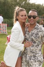 CHRISSY TEIGEN at 4th of July Pool Party Cookout in Hamptons 07/04/2016