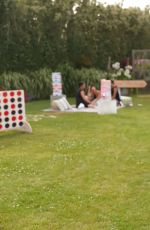 CHRISSY TEIGEN at 4th of July Pool Party Cookout in Hamptons 07/04/2016
