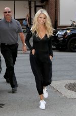 CHRISTIE BRINKLEY Out and About in New York 07/29/2016