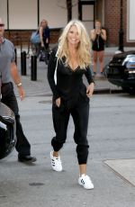 CHRISTIE BRINKLEY Out and About in New York 07/29/2016