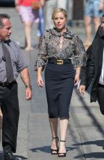 CHRISTINA APPLEGATE Arrives at Jimmy Kimmel Live in Los Angeles 07/18/2016