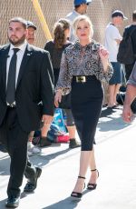 CHRISTINA APPLEGATE Arrives at Jimmy Kimmel Live in Los Angeles 07/18/2016