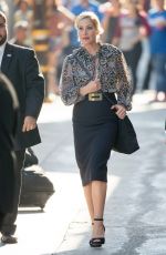CHRISTINA APPLEGATE Arrives at Jimmy Kimmel Live in Los Angeles 07/18/2016