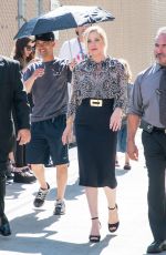 CHRISTINA APPLEGATE Arrives at Jimmy Kimmel Live in Los Angeles 07/18/2016