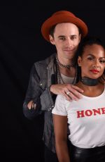 CHRISTINA MILIAN and VICTORIA JUSTICE at The Rocky Horror Picture Portrait Studio at Comic-con in San Diego 07/21/2016