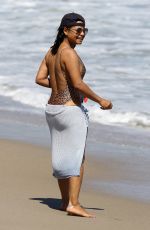 CHRISTINA MILIAN in Swimsuit at a Beach in Malibu 07/03/2016