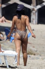 CHRISTINA MILIAN in Swimsuit at a Beach in Malibu 07/03/2016
