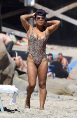 CHRISTINA MILIAN in Swimsuit at a Beach in Malibu 07/03/2016