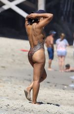 CHRISTINA MILIAN in Swimsuit at a Beach in Malibu 07/03/2016