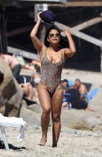 CHRISTINA MILIAN in Swimsuit at a Beach in Malibu 07/03/2016