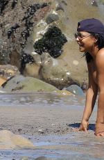 CHRISTINA MILIAN in Swimsuit at a Beach in Malibu 07/03/2016