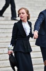 CHRISTINA RICCI on the Set of 